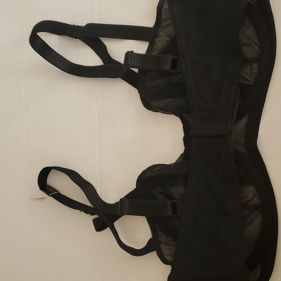 NWOT Victoria's Secret black unlined balconet bra - Picture 8 of 8